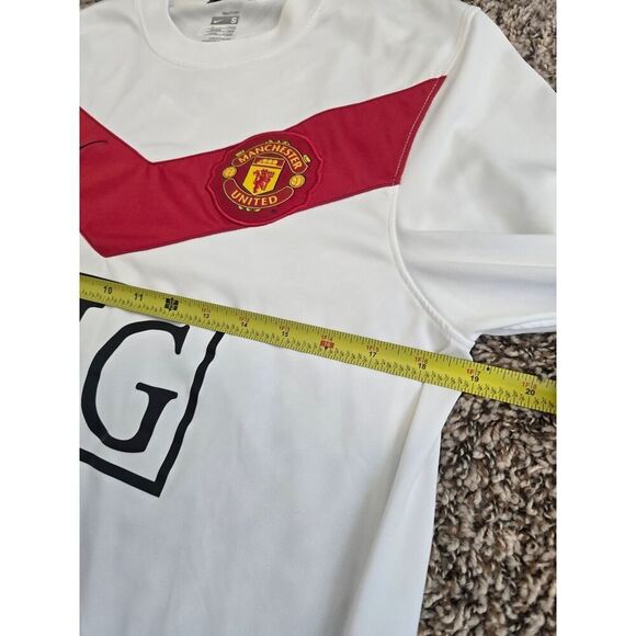 Authentic 09–10 Nike Man United Goalkeeper Jersey Van Der Sar #1 Size S Retro - Picture 10 of 11